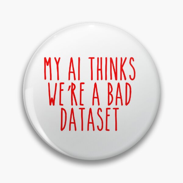 Artikelvorschau, Schlechte Datensatzbeziehung – Geeky AI Breakup Typography entworfen und verkauft von Mdozet.