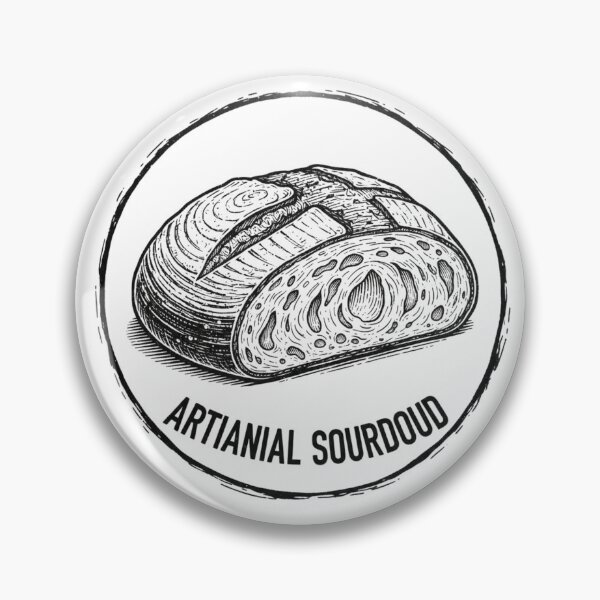 Item preview, Artisan Sourdough Loaf Woodcut Neo-Craft Art designed and sold by FiveBlessings.