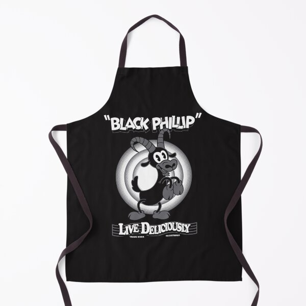 Item preview, Black Phillip - Vintage Cartoon - Witch - Goth Occult - Live Deliciously designed and sold by thejunkjack.