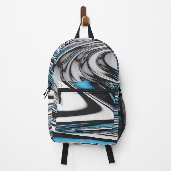 Item preview, Y2K Chrome Ripple Pattern – Futuristic Metallic Liquid Geometry Seamless Design designed and sold by Tamas Das.