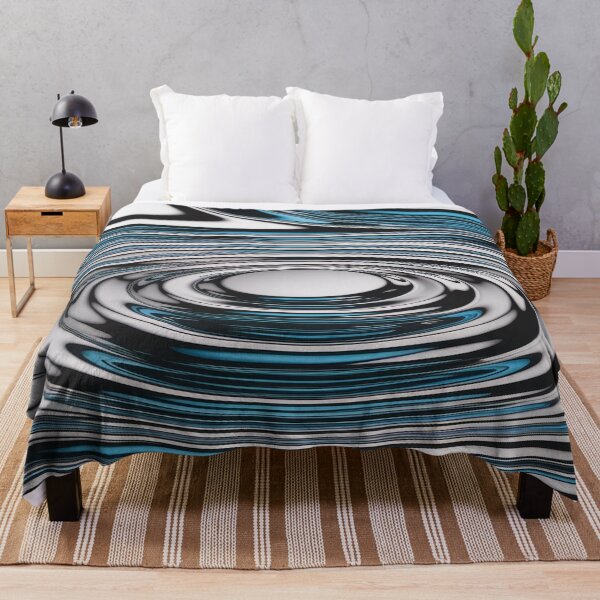 Item preview, Y2K Chrome Ripple Pattern – Futuristic Metallic Liquid Geometry Seamless Design designed and sold by Tamas Das.
