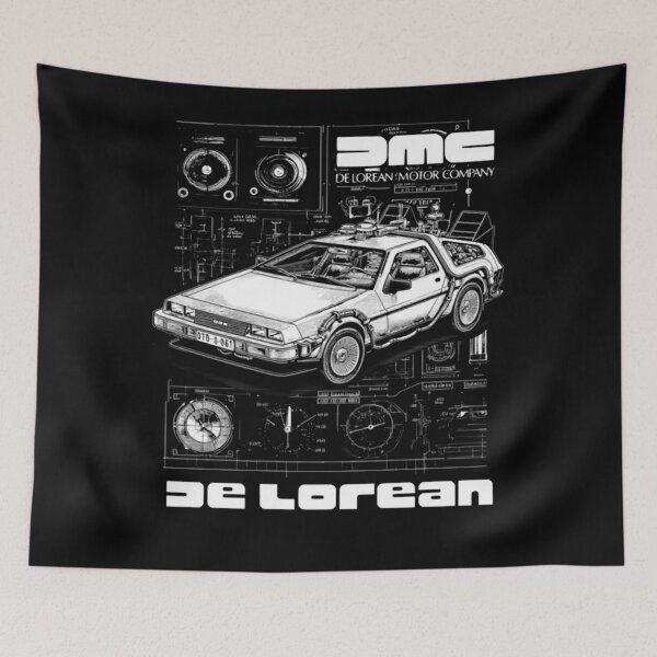 Item preview, De Lorean Motor Company DMC designed and sold by Sofia Jackson.