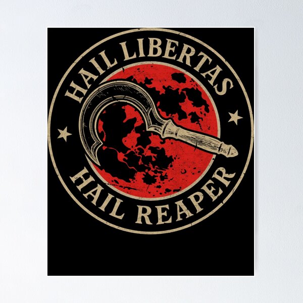 Item preview, Red Rising Hail reaper designed and sold by Sofia Jackson.