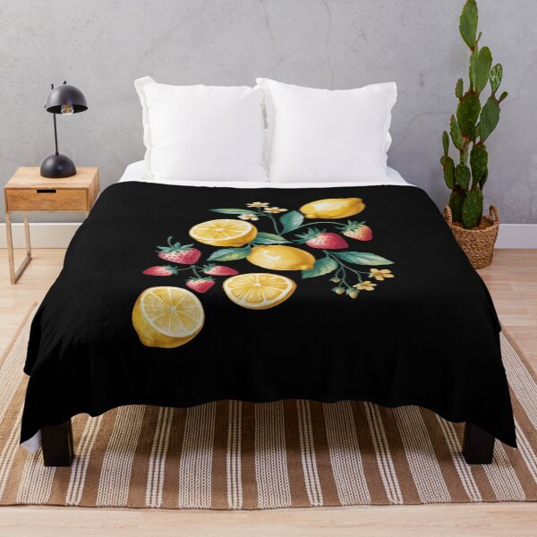 Item preview, Lemon Strawberry Aesthetic Fruit Cottagecore Lemon Fruit designed and sold by FaithAbbott.