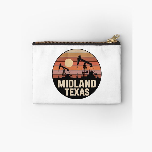 Item preview, Midland Texas: Sunset Pumpjack Silhouette designed and sold by CircinusStore.