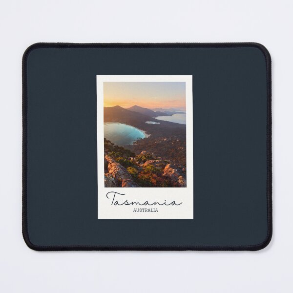 Item preview, Wineglass Bay Tasmania Coastal View - Vintage Souvenir designed and sold by twentytwo ART souvenir designs.