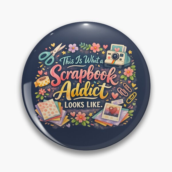 Item preview, This Is What a Scrapbook Addict Looks Like – Cute Crafting Lover Design designed and sold by blankTeeShirt.