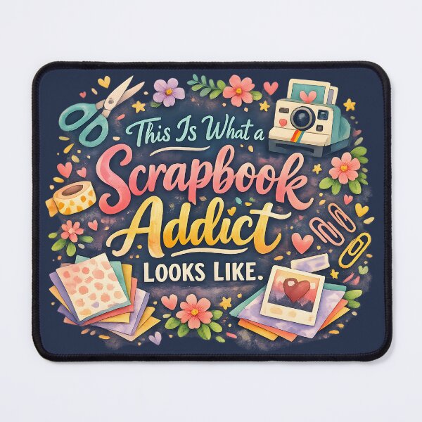 Item preview, This Is What a Scrapbook Addict Looks Like – Cute Crafting Lover Design designed and sold by blankTeeShirt.