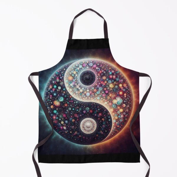 Item preview, Nebula Fractal Yin Yang designed and sold by Sybille-Yates.