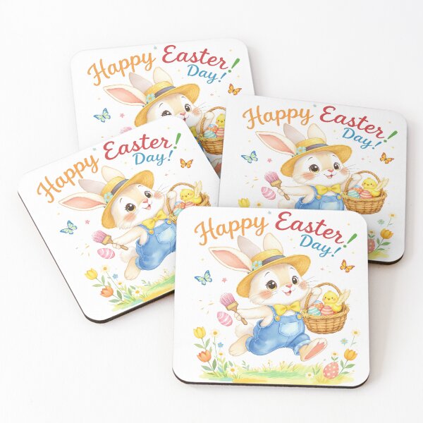 Item preview, Easter Bunny Art Print designed and sold by Kedspicedesign.