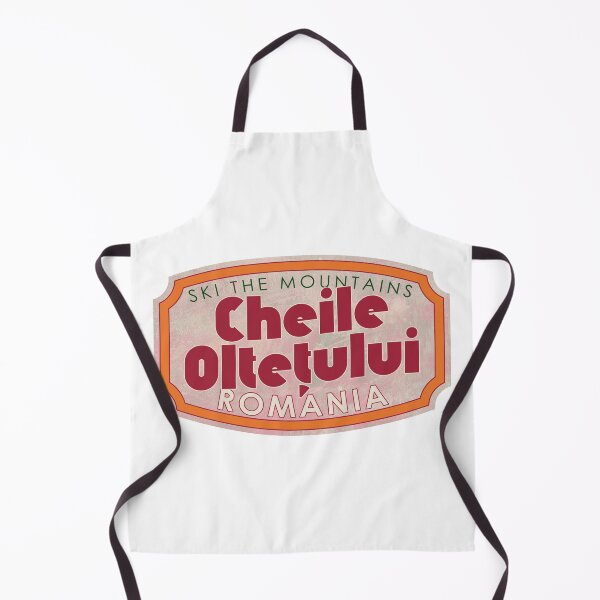 Item preview, Cheile Olteţului, Romania, Ski, textured skiing badge designed and sold by Wanderful-roads.