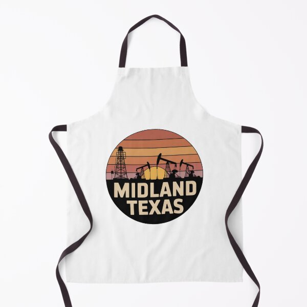Item preview, Midland Texas: Retro Sunset Oil Pumpjack Scene designed and sold by CircinusStore.