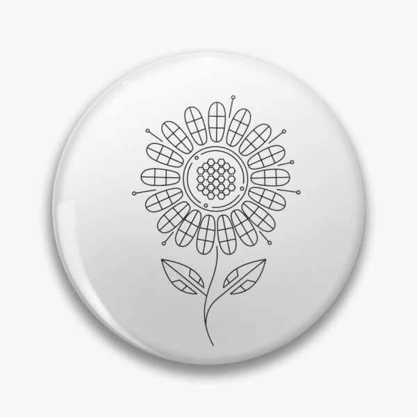 Item preview, Solar Panel Sunflower Minimalist Eco-Millennial designed and sold by FiveBlessings.