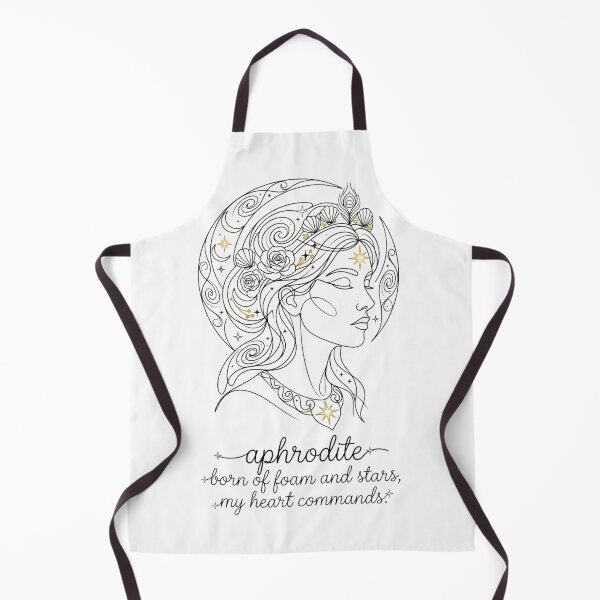 Item preview, Aphrodite Love Goddess Minimalist One-Line Art with Quote & Name designed and sold by Siriusvibes.