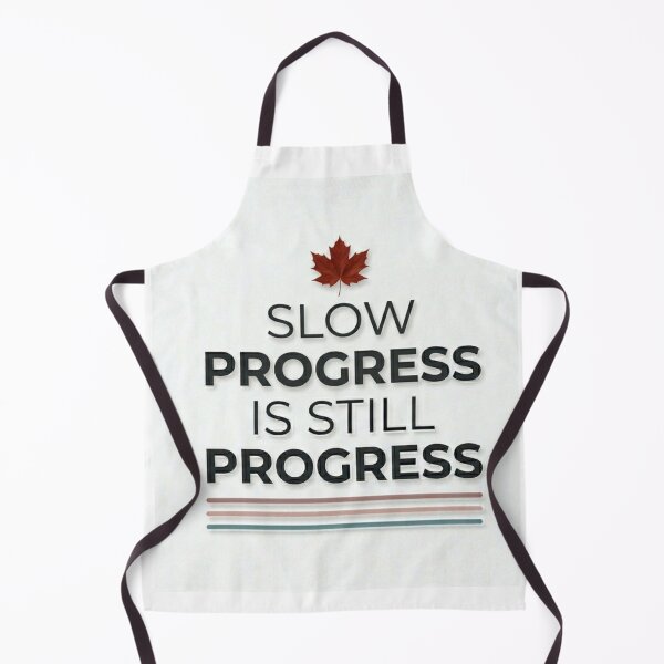 Item preview, Slow Progress Is Still Progress – Minimal Motivational Quote Design designed and sold by RushVibeWear.