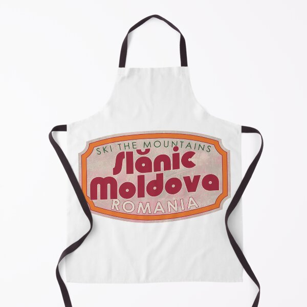 Item preview, Slănic-Moldova, Romania, Ski, textured skiing badge designed and sold by Wanderful-roads.
