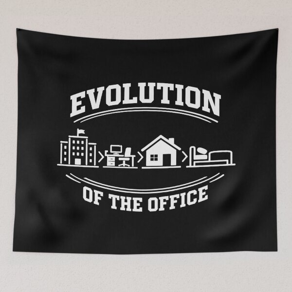 Item preview, Evolution of the Office Remote Work and Office Evolution designed and sold by SplashTastic.