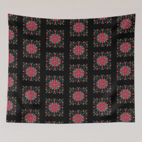 Item preview, Cozy Knit-Inspired Geometric Pattern – Modern Nordic Autumn Design designed and sold by DearPrint.