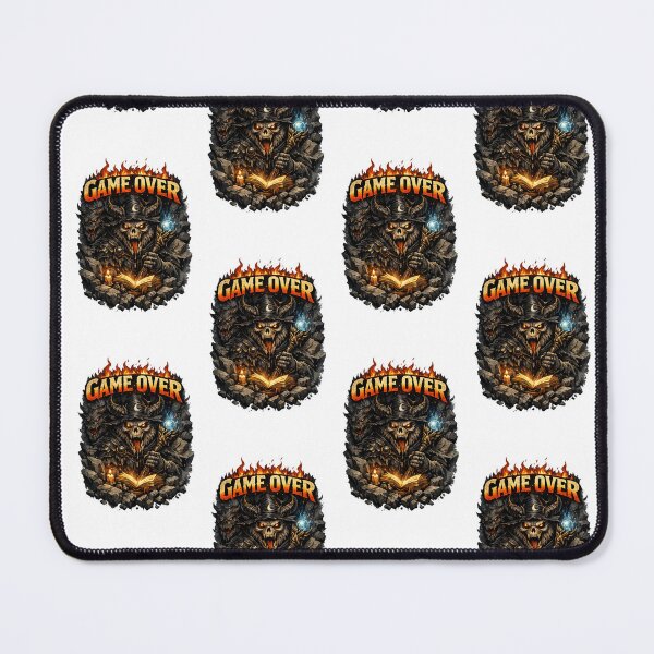 Item preview, Game Over – Demon Awakening Horror Art designed and sold by CosmicSplendor.