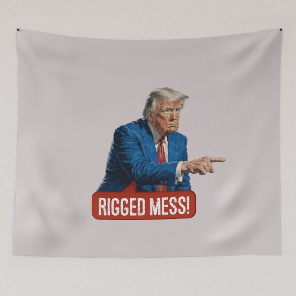 Item preview, POTUS pointing at Rigged Mess designed and sold by knappidesign.