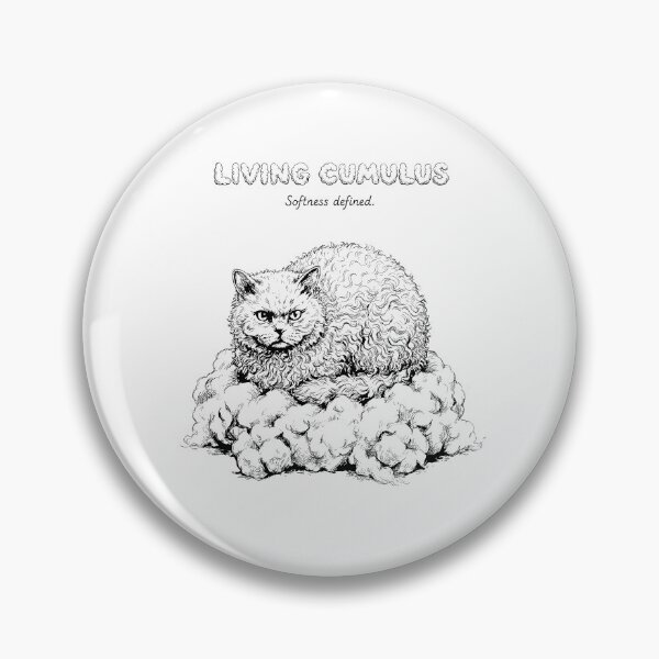 Item preview, The Cloud Puff - Selkirk Rex Cat designed and sold by bapupa.