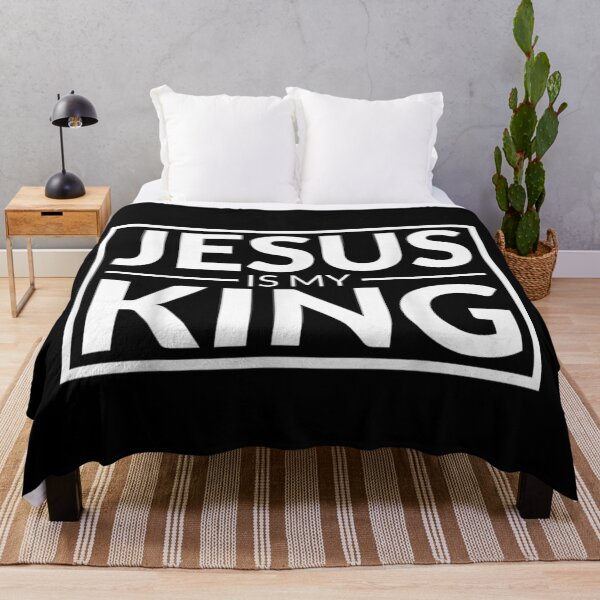 Artikelvorschau, Jesus ist mein König – Christlicher Glaube – Minimalistisches T-Shirt entworfen und verkauft von Serene woods.