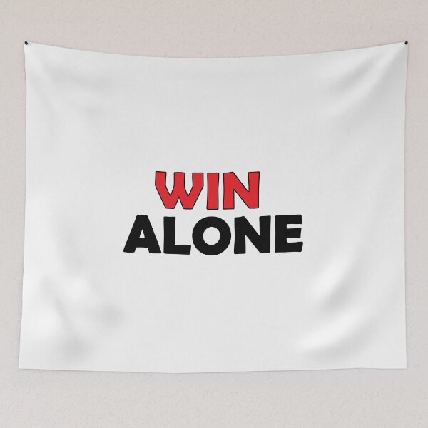 Item preview, win alone - motivation designed and sold by Positive Mindzet!.