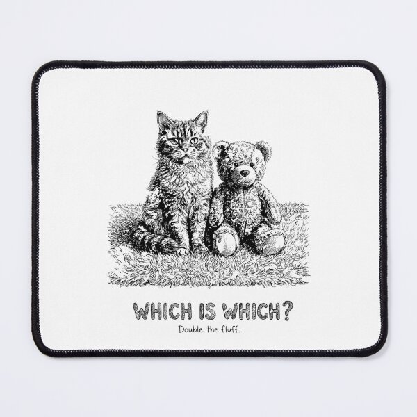 Item preview, The Fuzzy Doppelganger - Selkirk Rex Cat designed and sold by bapupa.