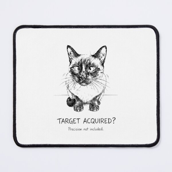 Item preview, The Cross-Eyed Hunter - Siamese Cat designed and sold by bapupa.