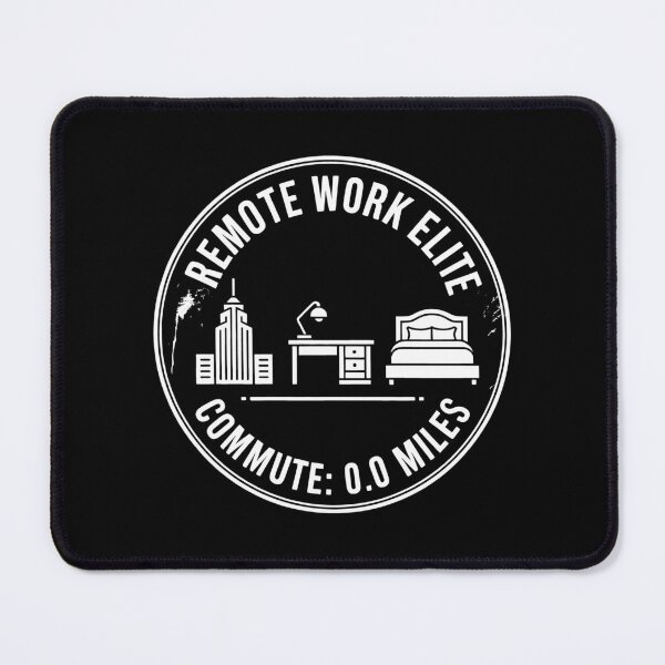 Item preview, Remote Work Elite Home Office and Commute Joke designed and sold by SplashTastic.