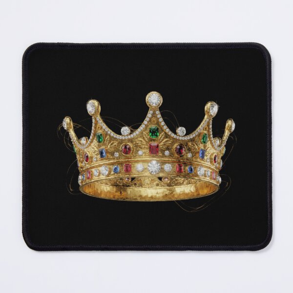 Item preview, Hyper-Realistic Floating Gold Crown Opulent Design designed and sold by FiveBlessings.