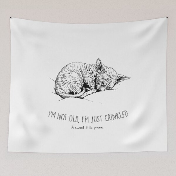 Item preview, The Little Raisin - Sphynx Cat designed and sold by bapupa.