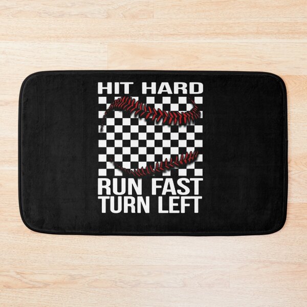 Item preview, Hit Hard Run Fast Baseball Checkerboard designed and sold by KIROSALS.