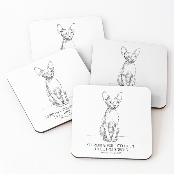 Item preview, The Radar Dish - Sphynx Cat designed and sold by bapupa.