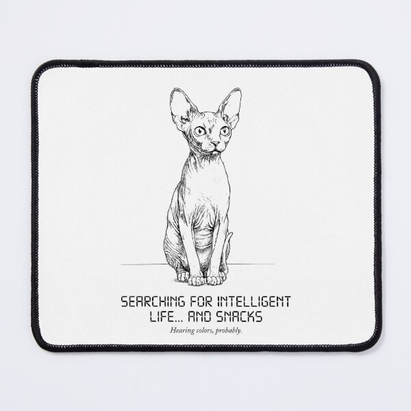 Item preview, The Radar Dish - Sphynx Cat designed and sold by bapupa.