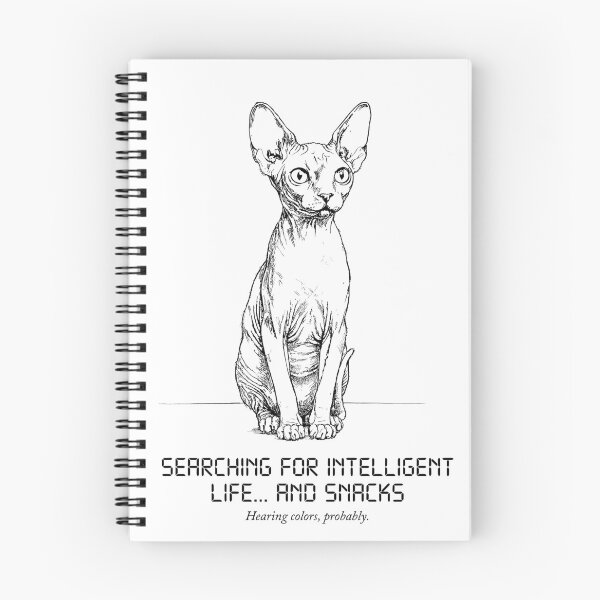 Item preview, The Radar Dish - Sphynx Cat designed and sold by bapupa.