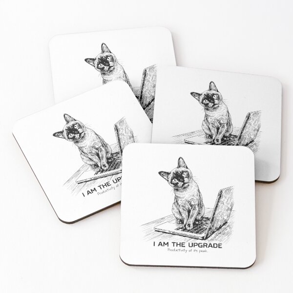 Item preview, The Laptop Supervisor - Tonkinese Cat designed and sold by bapupa.