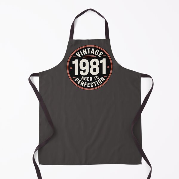 Item preview, Vintage 1981 Aged to Perfection – Retro Birthday Design – Classic 1981 Gift designed and sold by Moxie Ink Lady.