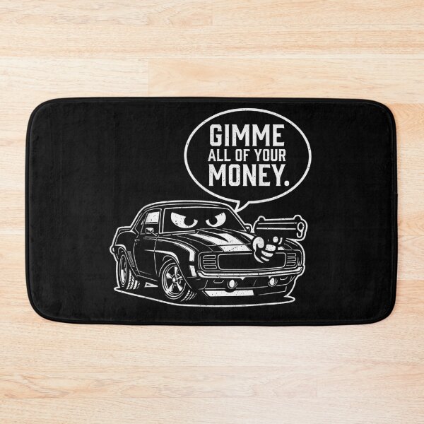 Item preview, Funny Muscle Car Gimme All Of Your Money Graphic Shirt designed and sold by Daisy Grimes.
