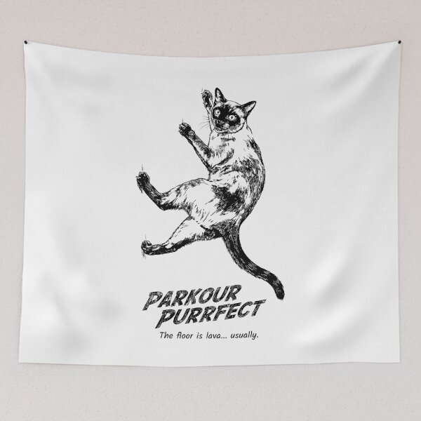 Item preview, The Wall-Climbing Mink - Tonkinese Cat designed and sold by bapupa.