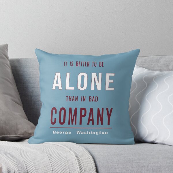 Item preview, GEORGE WASHINGTON ALONE designed and sold by AvabeviDesigns.