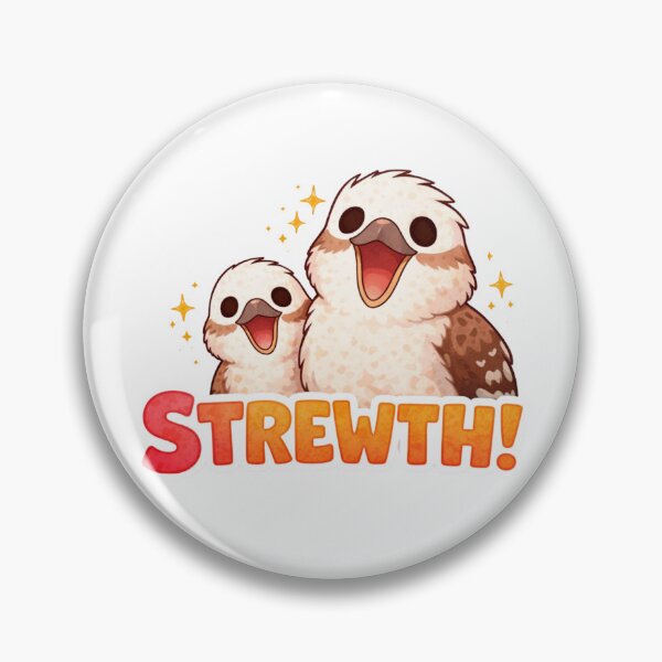 Item preview, Strewth Kookaburra designed and sold by LoopyPop.