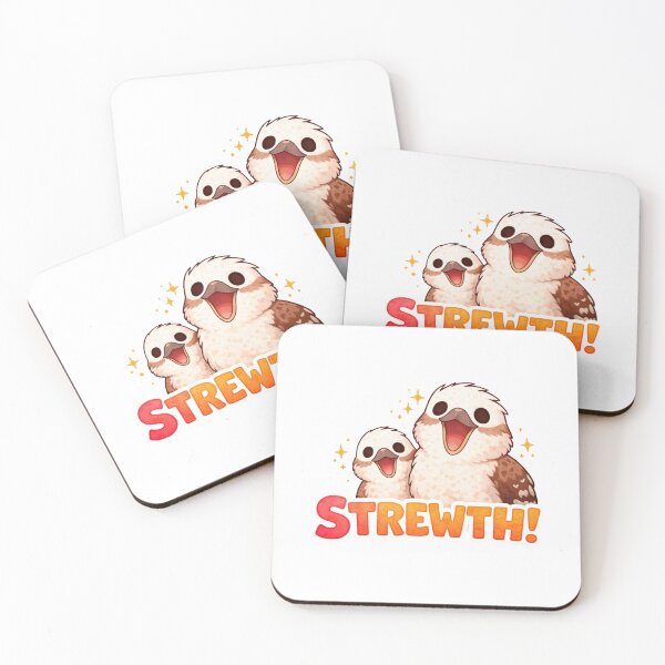 Item preview, Strewth Kookaburra designed and sold by LoopyPop.