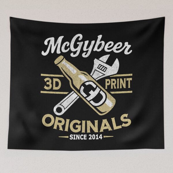 Item preview, Mcgybeer Vintage Style Logo designed and sold by ClintonBode.