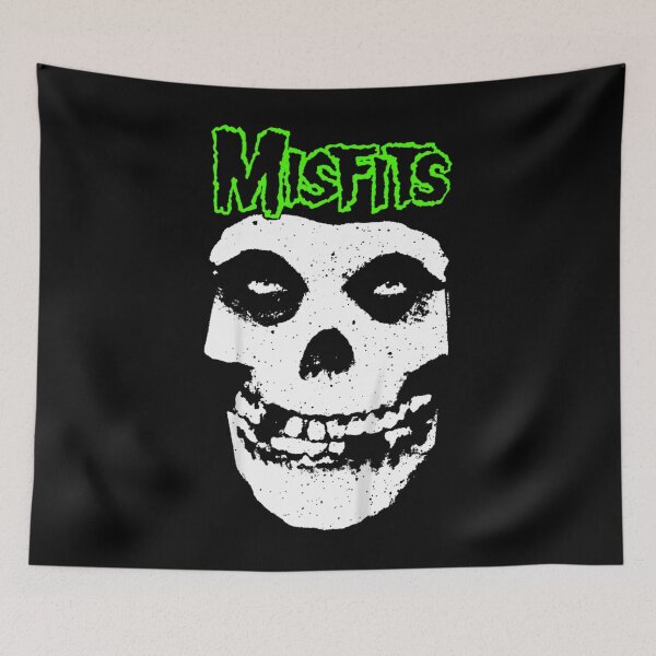 Item preview, Misfits Green Skull Logo designed and sold by ClintonBode.