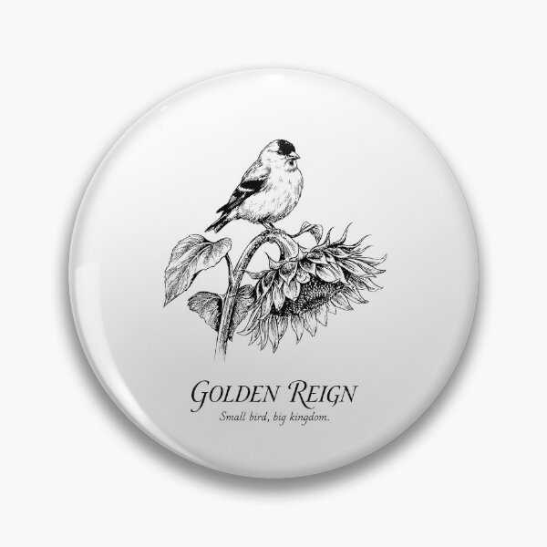 Item preview, The Sunflower Monarch - American Goldfinch designed and sold by bapupa.