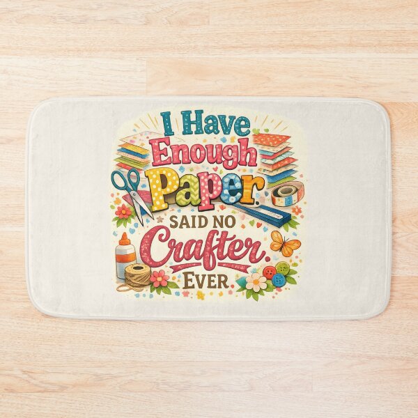 Item preview, I Have Enough Paper Said No Crafter Ever – Colorful Crafting Lover Design designed and sold by blankTeeShirt.