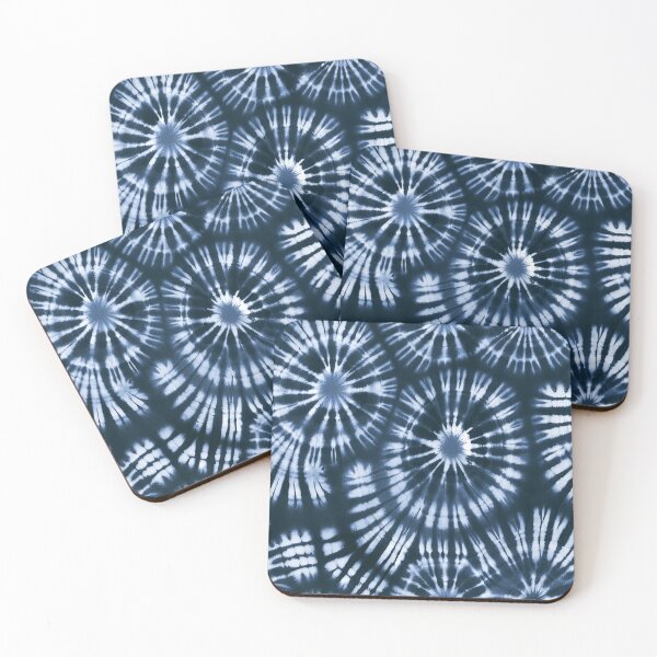 Item preview, Fashionable Retro Indigo Blue Tie Dye Pattern designed and sold by artsandsoul.