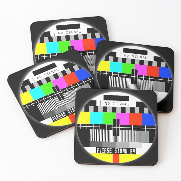 Item preview, No Signal Old Tv  Screen Funny Please Stand By  designed and sold by hiroseundeny.