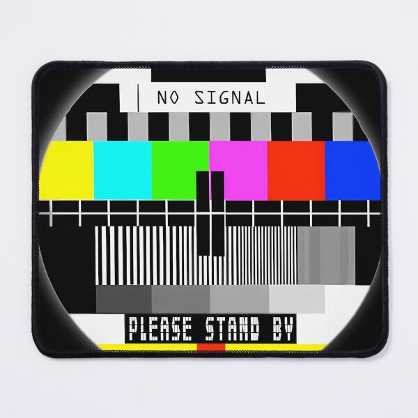 Item preview, No Signal Old Tv  Screen Funny Please Stand By  designed and sold by hiroseundeny.